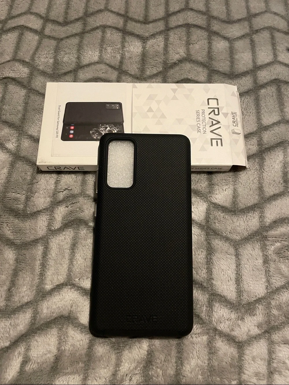 rave Crave Protection Series Case in Black for Samsung S20 FE
